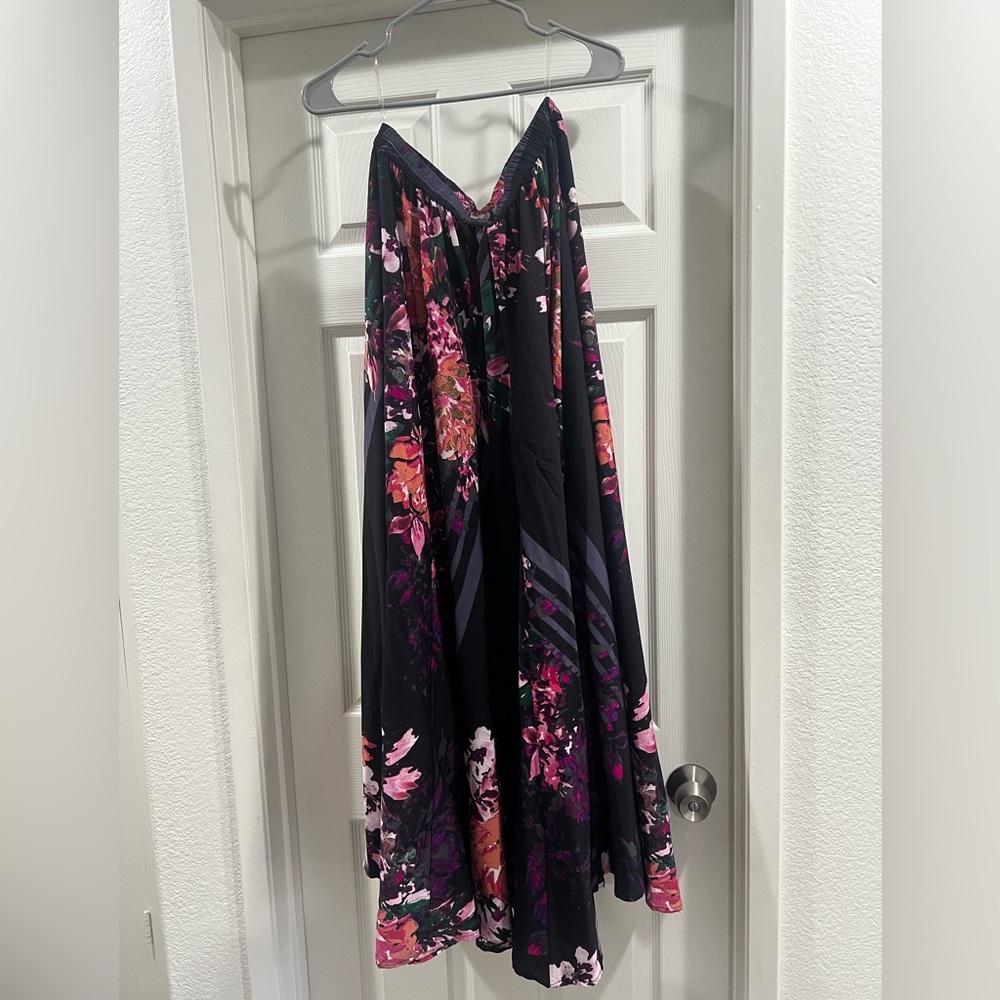 Cupio long floral maxi skirt
